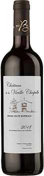 Вино Chateau de la Vieille Chapelle  Tradition  Bordeaux Superieur AOC   2020  750 мл