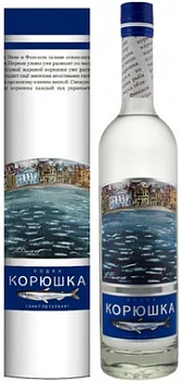Водка Корюшка в тубе 500 мл