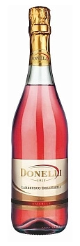 Вино игристое Donelli Lambrusco Rose dell’Emilia IGT  Rose 750 мл