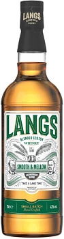 Виски  Langs  Smooth & Mellow  700 мл