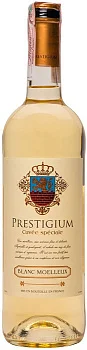 Вино столовое Prestigium, Престижиум п/сл белое 2019 750 мл