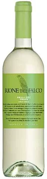 Вино RIONE DEL FALCO PINOT GRIGIO FRIULI GRAVE DOC РИОНЕ ДЕЛЬ ФАЛЬКО ПИНО ГРИДЖО ФРИУЛИ ГРАВЕ DOC СУХОЕ БЕЛОЕ  2022 750 мл