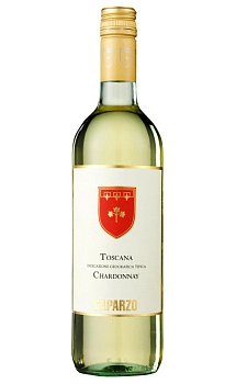 Вино Caparzo Chardonnay Toscana IGT  2023 750 мл
