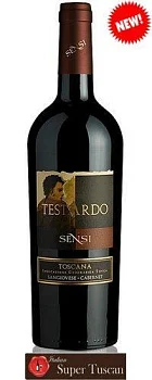 Вино Sensi Testardo Sangiovese-Cabernet IGT Сенси Тестардо Санджовезе-Каберне 750 мл