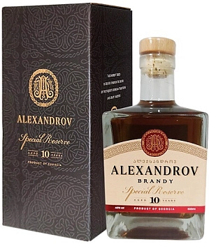 Коньяк Alexandrov Special Reserve 10 year  500 мл