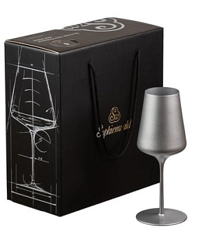 Набор  из 2-х  бокалов для  вина  Sophienwald Silver Line White wine  420 мл