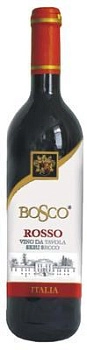 Вино столовое Bosco Боско  красное  полусухое 750 мл