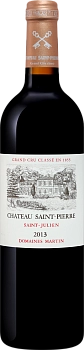 Вино Chateau Saint-Pierre Grand Cru Classe  2013 750 мл 13%