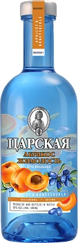 Водка Царская Оригинальная Абрикос Жимолость  500 мл