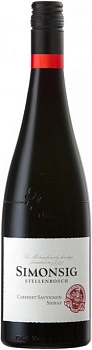 Вино Simonsig Cabernet Sauvignon-Shiraz  Симонсиг Каберне Совиньон-Шираз  750 мл