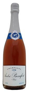 Шампанское   Andre Beaufort Polisy Rose Champagne   2018  750 мл