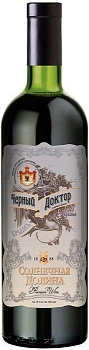 Вино Солнечная Долина  Черный Доктор выдержанное 1400 мл