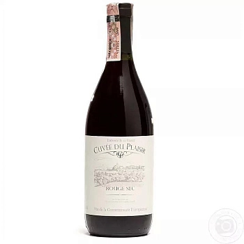 Вино Cuvee du Plaisir red dry  750 мл