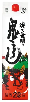 Саке  King Brewing Wataru Seken no Onikoroshi Tetra Pak  2000 мл  13,5%