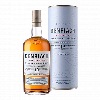 Виски Benriach 12 years in tube  700 мл