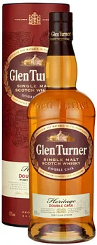 Виски Glen Turner Heritage Double Cask in tube  700 мл