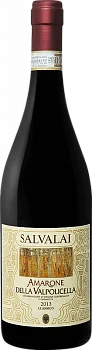 Вино Salvalai, Amarone della Valpolicella Classico DOC, Сальвалай, Амароне делла Вальполичелла Классико, 2016 750 мл