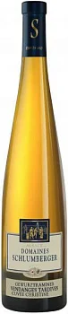 Вино Schlumberger Cuvee Christine Gewurztraminer Vendanges Tardives Alsace AOC  Шлюмберже Кюве Кристин Гевюрцтраминер Ванданж Тардив 2012 375 мл