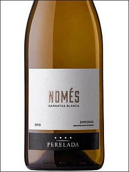 Вино Cavas del Castillo de Perelada Perelada Nomes Garnatxa Blanca Emporda DO 2019 750мл