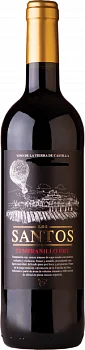 Вино Los Santos Tempranillo Red Лос Сантос Темпранийо полусладкое 2018 750 мл