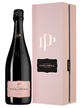 Шампанское Fleur de Miraval Exclusivement Rose  gift box 2016 750 мл