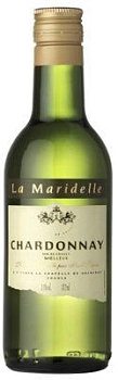 Вино La Maridelle Chardonnay semi-sweet white  2017 187 мл