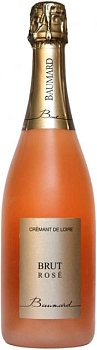 Игристое вино Domaine des Baumard Rose Brut Extra Cremant de Loire AOC  750 мл