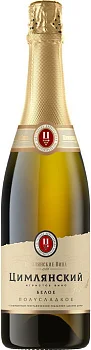 Игристое вино Tsymlyanskoe Reserve white semi-sweet  750 мл