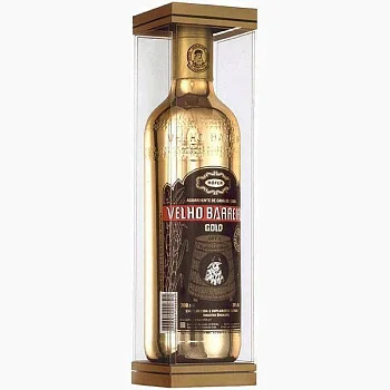 Кашаса Velho Barreiro  Gold Oro  gift box 700 мл