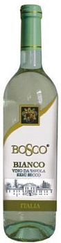 Вино столовое Bosco Боско  белое полусухое 750 мл
