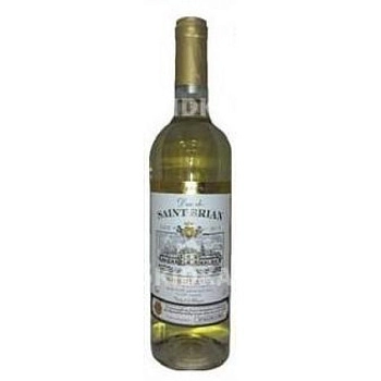 Вино Duc De Saint Brian Bordeaux  Blanc Sec  750 мл