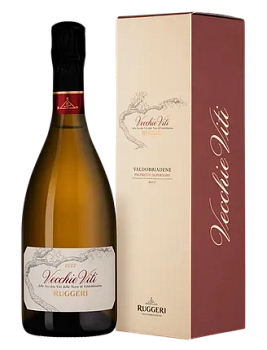 Игристое вино Ruggeri Vecchie Viti Valdobbiadene Prosecco Superiore gift box  2024  750 мл  