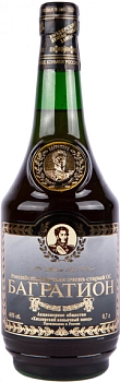 Коньяк ККЗ  Багратион  ОС 20-летний Зеленый Графин 40% 700 мл
