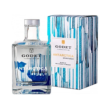 Коньяк Godet Antarctica  gift box   500 мл