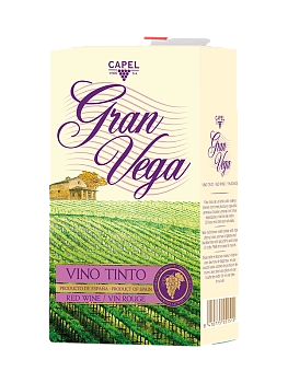 Вино Capel Vinos Gran Vega red dry 1000 мл