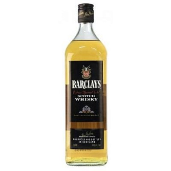Виски Barclays Blended Scotch Whisky 12 years   700 мл