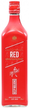 Виски Johnnie Walker   Red Label Limited Edition  design 200 Years Keep Walking  700 мл