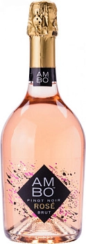 Игристое вино  "Ambo" Secco Pinot Noir Brut Rose  750 мл