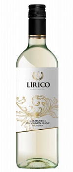 Вино Vicente Gandia Valencia Lirico Merseguera-Sauvignon Blanc Висенте Гандия Валенсия Лирико Мерсегера-Совиньон Блан 2016 750 мл