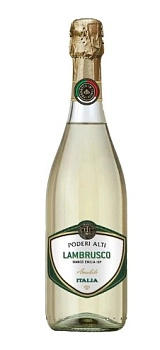 Игристое вино Lambrusco Dell'Emilia Poderi Alti IGT 750 мл