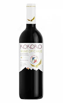 Вино Kokoro Cabernet Sauvignon Semi Sweet Кокоро Каберне Совиньон Полусладкое 750 мл