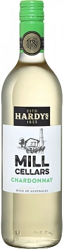 Вино Hardys   Mill Cellars Chardonnay  2021 750 мл