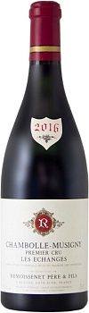 Вино Remoissenet Pere & Fils Chambolle-Musigny 1-er Cru  Les Echanges  AOC  Шамболь-Мюзиньи Премье Крю  Ле Эшанж  красное сухое 2016  750 мл