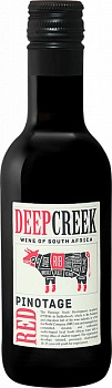 Вино Home of Origin wine Deep Creek Pinotage Western Cape WO  2019 187 мл