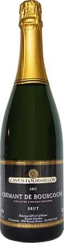 Игристое вино  Cremant De Bourgogne AOC Domaine Fournillon Caves Fournillon   2016 750 мл