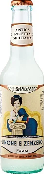 Тоник безалкогольный  Polara, Antica Ricetta Siciliana Limone e Zenzero   Полара Антика Ричетта Сицилиана  Лимоне Э Зензеро   275 мл