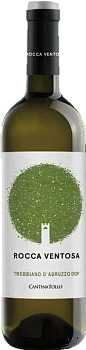 Вино Cantina Tollo  Trebbiano d'Abruzzo DOP Rocca Ventosa  2015 750 мл