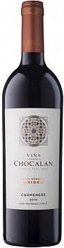 Вино Vina Chocalan  Origen Carmenere Gran Reserva  Винья Чокалан, "Ориджен" Карменере Гран Ресерва  2016 750 мл
