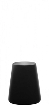 Стакан низкий  Power  цвет черный-серебряный   d=86мм h=101мм  стекло Stolzle Германия 1590012EP097   380 мм