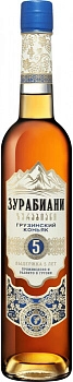 Коньяк  Zurabiani  5 Years Old  500 мл